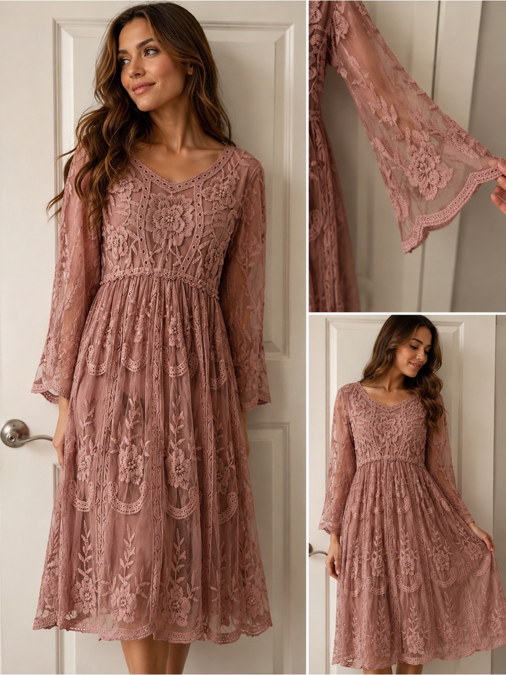 Boho Midi Dress